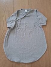 Baby Schlafsack dünn langarm grau Gr. 62