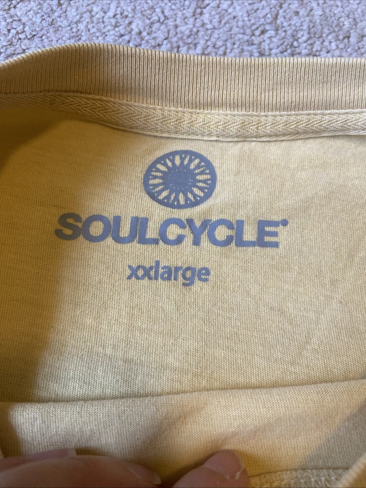 SoulCycle Hamptons amarelo manga longa 2XL - Imagem 4 de 4