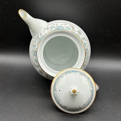Noritake Polonaise Teapot Creamer Sugar Pot Cup Saucer Set | eBay