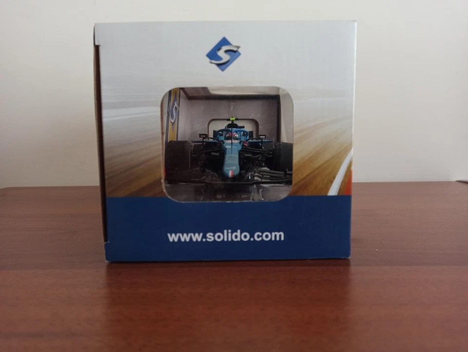 SOLIDO 1:18 F1 ALPINE A521 GP HUNGARY 2021 E. OCON #31 WINNER - Immagine 4 di 4