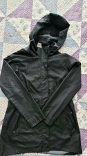 Avalanche Women's Rain Proof Jacket Black, Lightweight, Waterproof, Size Large
