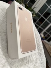 iPhone 32GB Silver iPhone 7 Plus Box- EMPTY BOX ONLY MNR62LL/A Gold Great Cond
