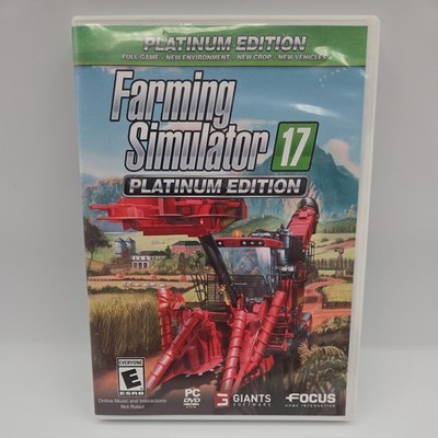 Farming Simulator 17: Platinum Edition (PC,Windows,2017)Brand New Factory Sealed
