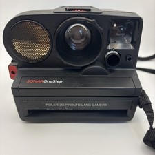 Vintage Polaroid Sonar One Step Pronto Land Camera NOT TESTED