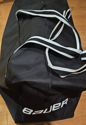 Bauer Large Hockey Equipment Bag | Black | Durable | Senior Gear Bag