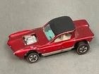 Vintage Hot Wheels Redline Python 1967 Red Car  Hong Kong  NICE!