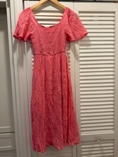Ott Maxi Dress Women's Small Coral Pink