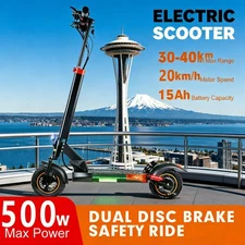 70-Mile Range Adult E-Scooter: 28 mph, Dual Susp & Brakes, Ride with Ease