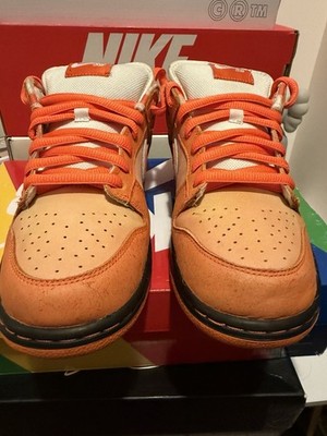Nike Dunk Low SB x Concepts Orange Lobster Size 8.5