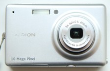 Medion MD86072 10MP 3xZoom Digital Camera Silver With Case