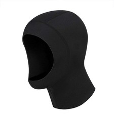 MioCloth Diving Hood Cap Neoprene Scuba Snorkeling Wetsuit X-Large, black