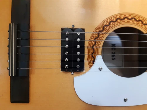 " Kay Vintage Custom Rubber Bridge Electro Acoustic Guitar" - Picture 23 of 24