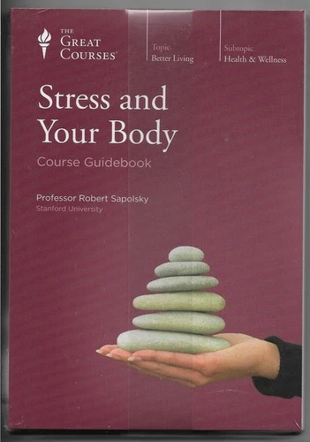 [NEW SEALED] The Great Courses STRESS AND YOUR BODYE 4 DVDs w/Guidebook