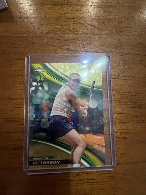 2025 Topps Chrome Rebecca Peterson Superfractor #1/1