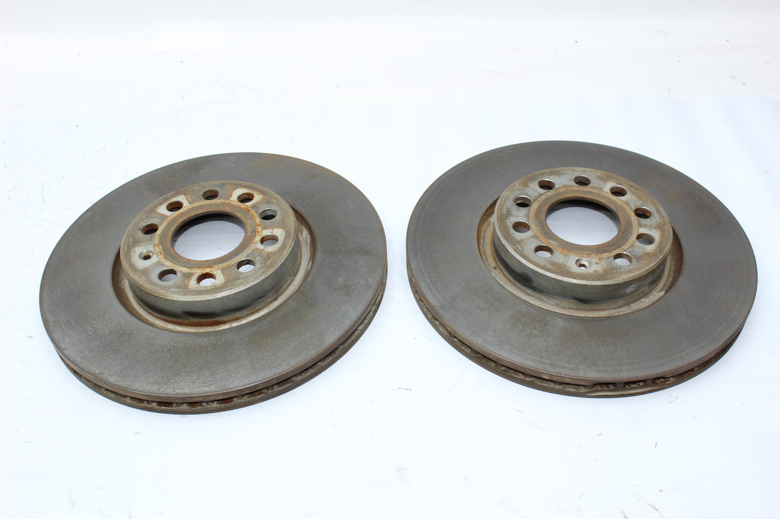 2010-2014 Volkswagen GTI MK6 Front Left & Right Brake Rotor Rotors Set 312 mm