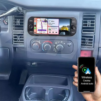 Android 13 Carplay Car Stereo Radio GPS Navi BT 6.86'' For 2001-2004 Dodge Dakota