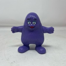 McDonalds 2019 Grimace Figure 40th Anniversary Happy Meal Toy 3"