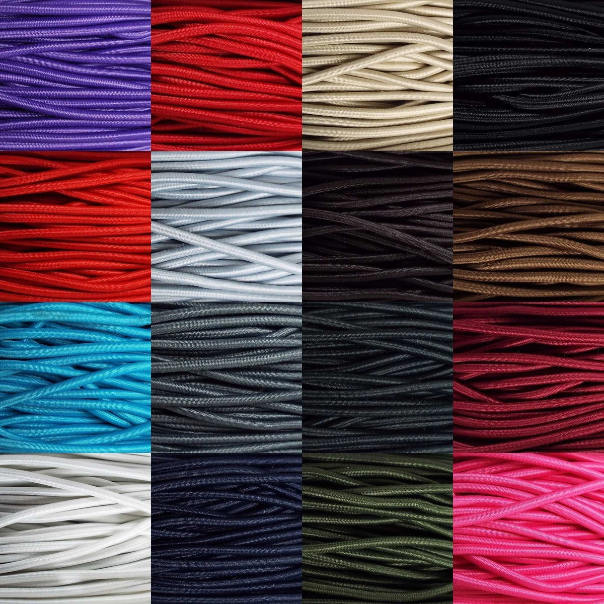 QUARKZMAN Elastico per Cucire 1 Pollici x 14 Yard Piano Maglia Elastica Bobina Pesante Elastico Alta Elasticità per Parrucche Pantaloni Progetti Fai Da Te, Bianco