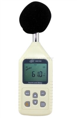 Noise Measurement Digital Sound Level Meter Usb GM1356 30DB-130DB Lcd tv