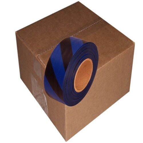 Blue Ranking TOP2 and Black Safety Striped Flagging Year-end gift Tape Rol 3 300 16