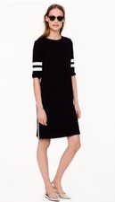 Nwt J.crew SIDE-ZIP VARSITY DRESS 