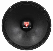 Rockville RVP18W8 1200 Watt 18" Raw Replacement DJ PA Subwoofer 8 Ohm Sub Woofer
