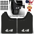 For Chevrolet Colorado 4x4 Mud Flaps Splash Guards Mudguards Mudflaps Black 4PCS