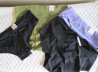 Lot of 4 AUDEN / VICTORIA S SECRET Panties   High Waist, Bikini, Cheeky   All XL