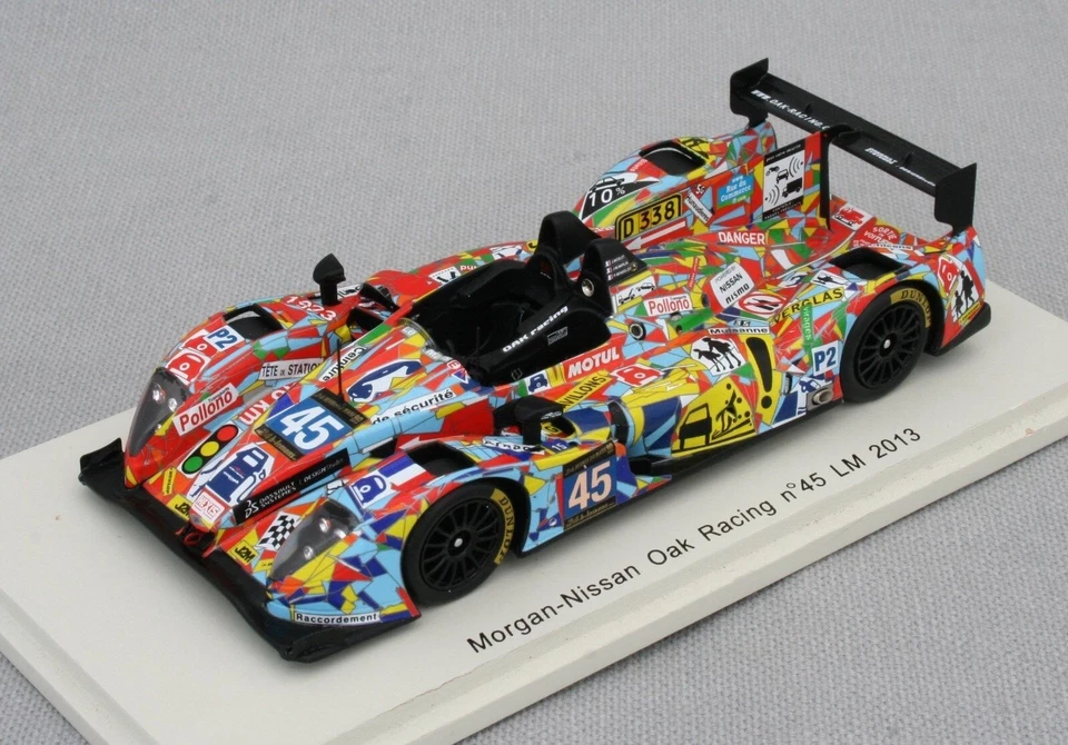 SPARK 1/43 S2599 MORGAN NISSAN OAK RACING #45 LM 2013 J.Nicolet/Merlin/Mondolot - Immagine 2 di 4