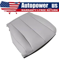 2011 2012 2013 2014 Fits Toyota Sienna Driver Bottom Leather Seat Cover Gray