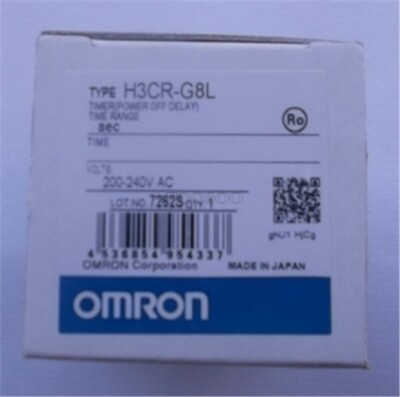 New In Box Omron Plc Timer H3CR-G8L