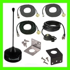 COMBO Black NMO 1/4 wave 806-896 MHz Antenna UHF Tram Browning radio BR-PTB806