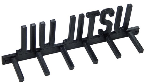 JIU JITSU MARTIAL ARTS MEDAL SPORTS DISPLAY RACK HOLDER HANGER FREE SHIPPING - Picture 4 of 8