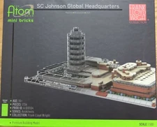 Sc Johnson Global Headquarters The Atom Brick Premium Building Model Kit