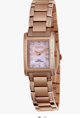 NIB Invicta Wildflower Gold Tone Pink Dial Watch - 69365 | MSRP $149 Invicta Women main image 2