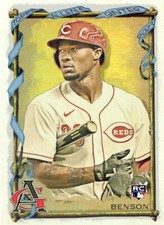2023 Topps Allen & Ginter Silver Portrait Hot Box #140 Will Benson - Cincinnati