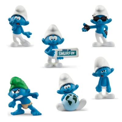 Set de figurines de collection Schleich® Les Schtroumpfs (2023)