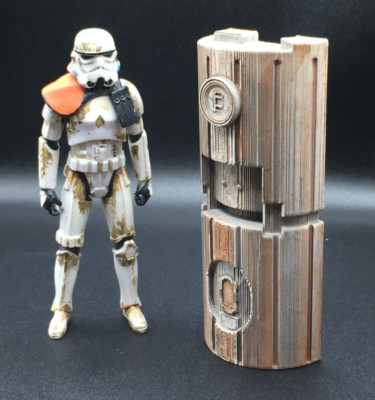 CUSTOM STAR WARS NEW HOPE PART for 3.75'' FIGURE MOS EISLEY DIORAMA (E07)