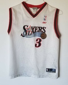 allen iverson jersey youth large