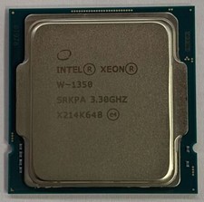 Intel Xeon W-1350 LGA-1200 Server CPU Processor 3.30 - 5.00 GHz 6-Core 12MB 80W
