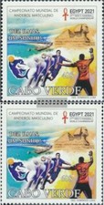 Cape Verde 1057-1058 (complete issue) MNH 2021 Handball-WM