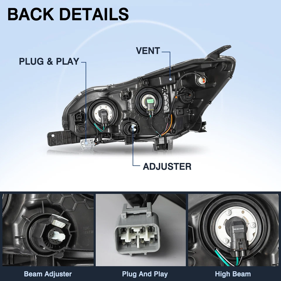 For 2017-2022 Subaru Impreza Crosstrek Halogen Headlight RH Passenger Side 17-22 - Image 4 of 4