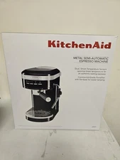 KitchenAid Metal Semi-Automatic Espresso Machine, KES6503OB