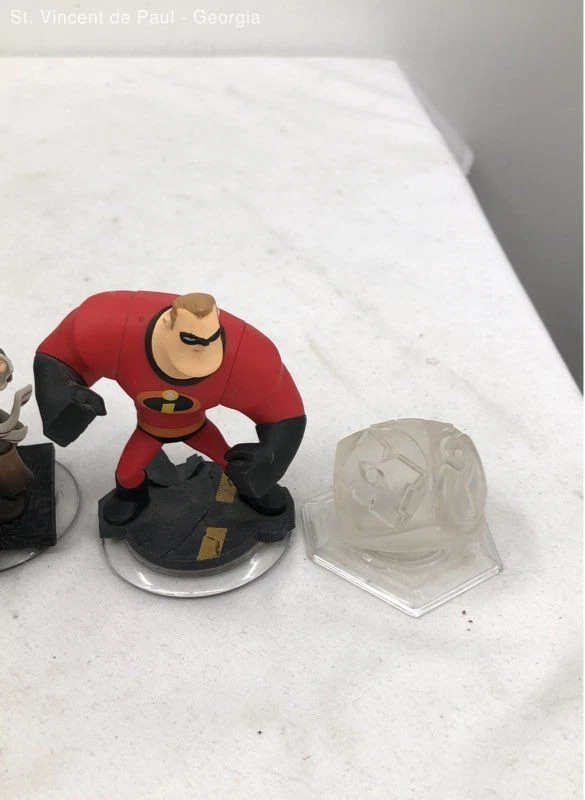 Disney Infinity Starter Pack Wii Wii U PS3 PS4 Sulley Incredibles Jack con juegos Foto 4 de 4