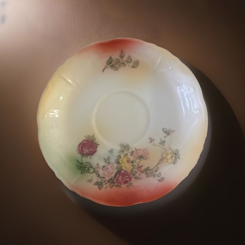 Antique/vintage Mustache Teacup & Saucer Moritz Zdekauer Altrolau, Austria 1909 - Picture 14 of 16