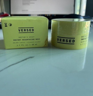 Versed Doctors Visit Instant Resurfacing Mask 1.7oz Ageing Skin/Dull Sealed NIB
