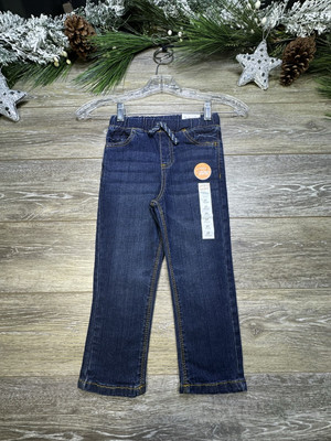 Jumping Beans Boys 3T Jeans Pull On Stretch Denim NEW With Tags! NWT