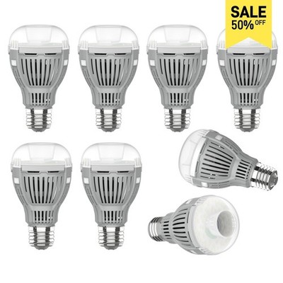 8pcs LED Light Bulb 100W Equiv. A19 12W 1600LM 5000K Daylight Energy Efficient