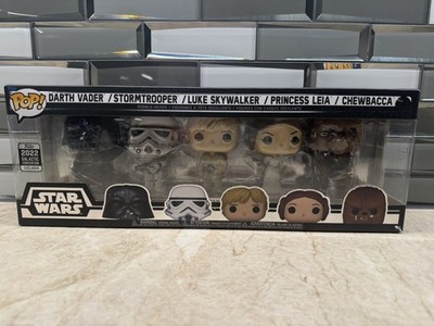 Funko Star Wars 5 Pack 2022 Galactic Convention Darth Vader Luke Skywalker Leia