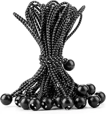 Cartman 90 Pack 11 Inch Ball Bungee Cords Canopy 11-14 inches, 5mm diameter 
